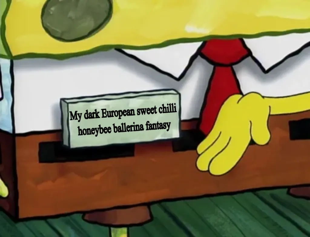 Blank Spongebob Nametag Meme