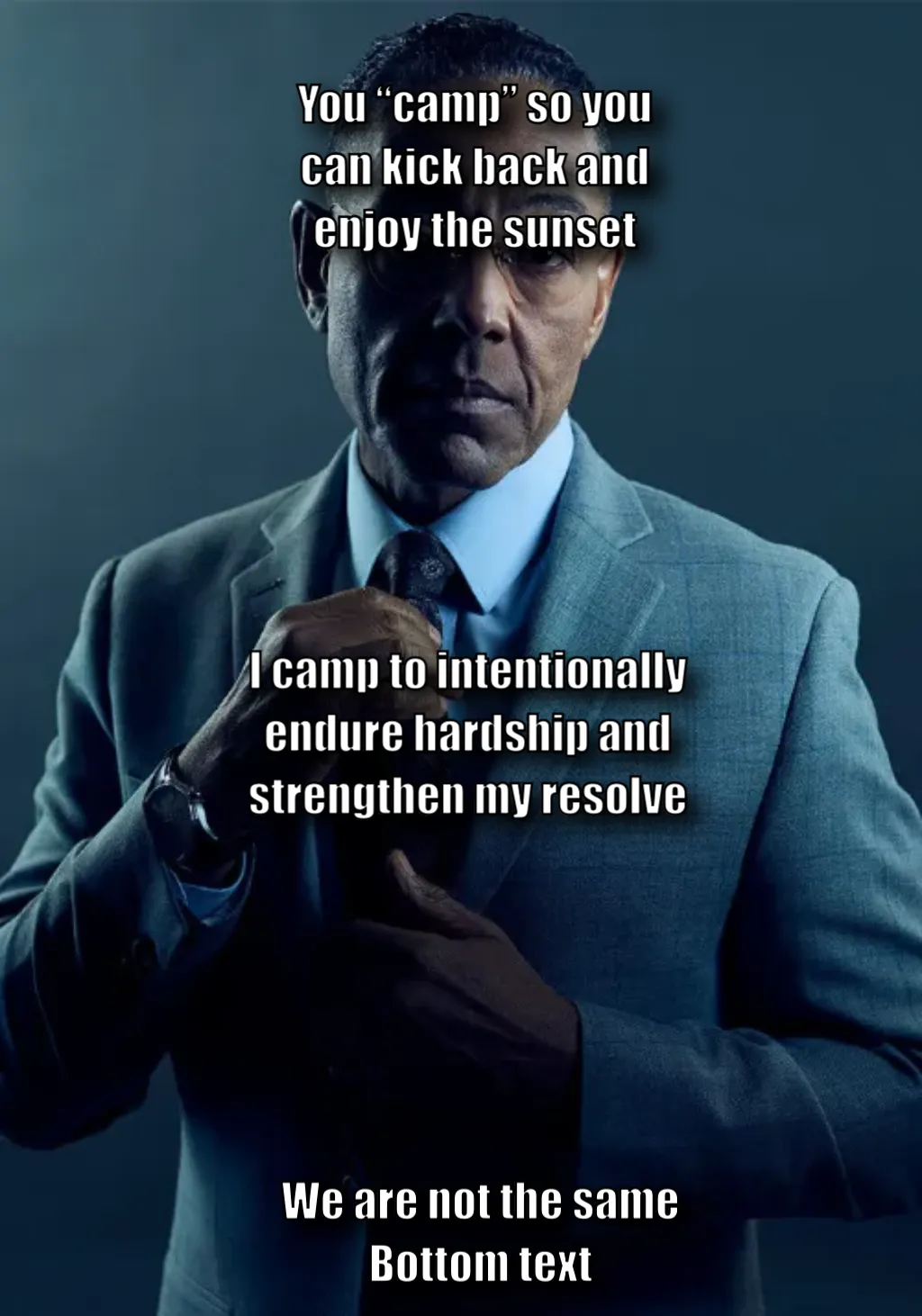 Gus Fring we are not the same
