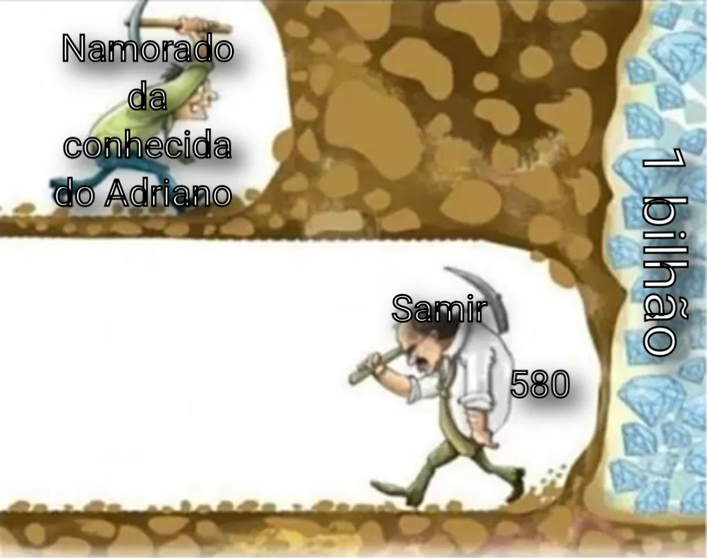 guy mining diamonds