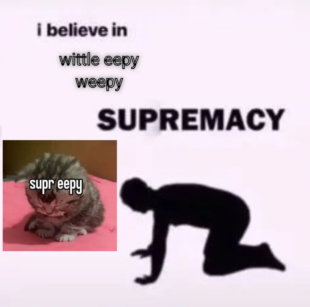 I believe in supremacy