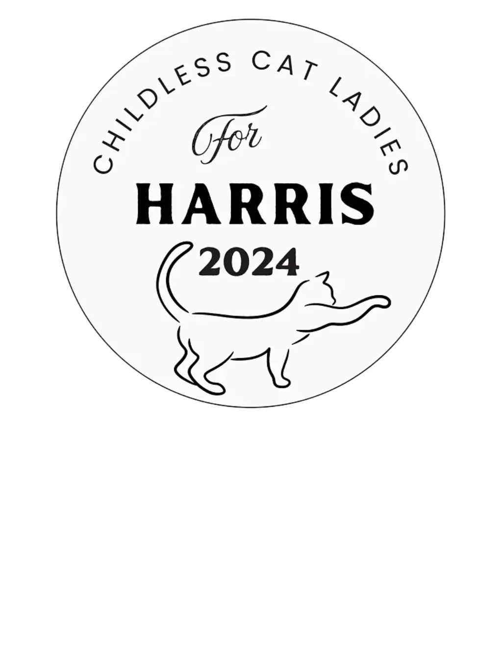 Childless Cat Ladies for Harris 2024