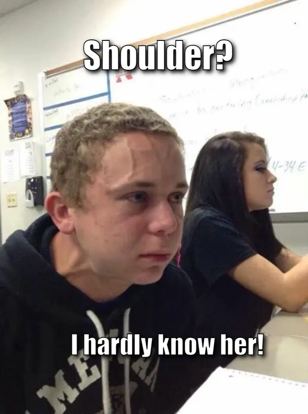 Straining kid