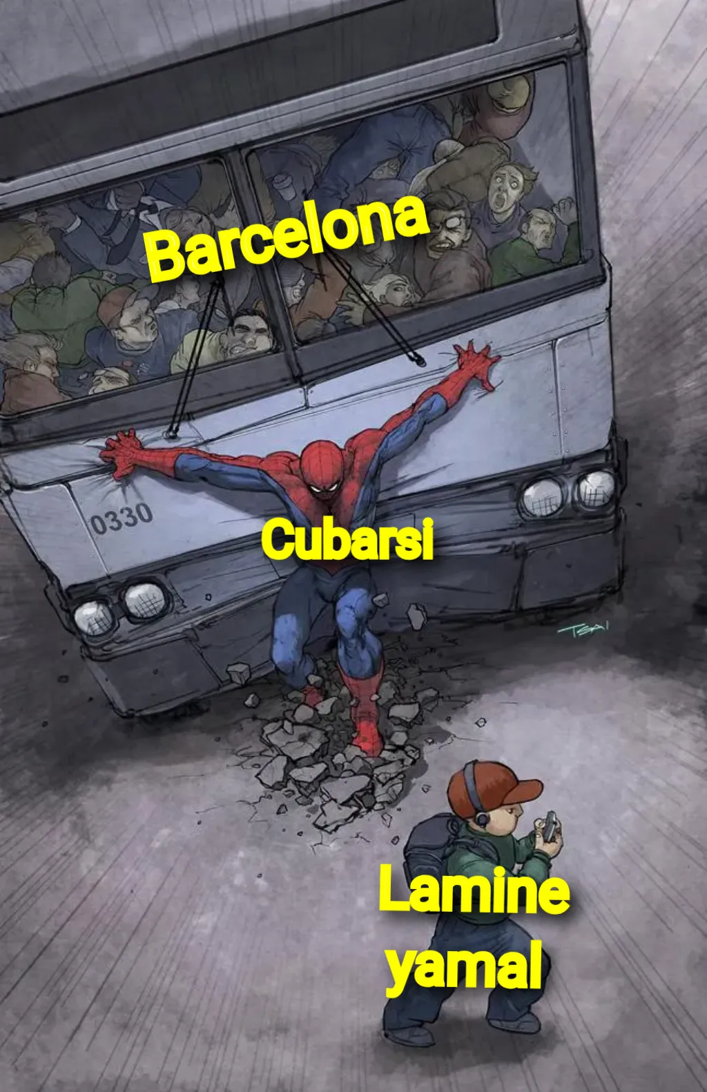 Spiderman Bus