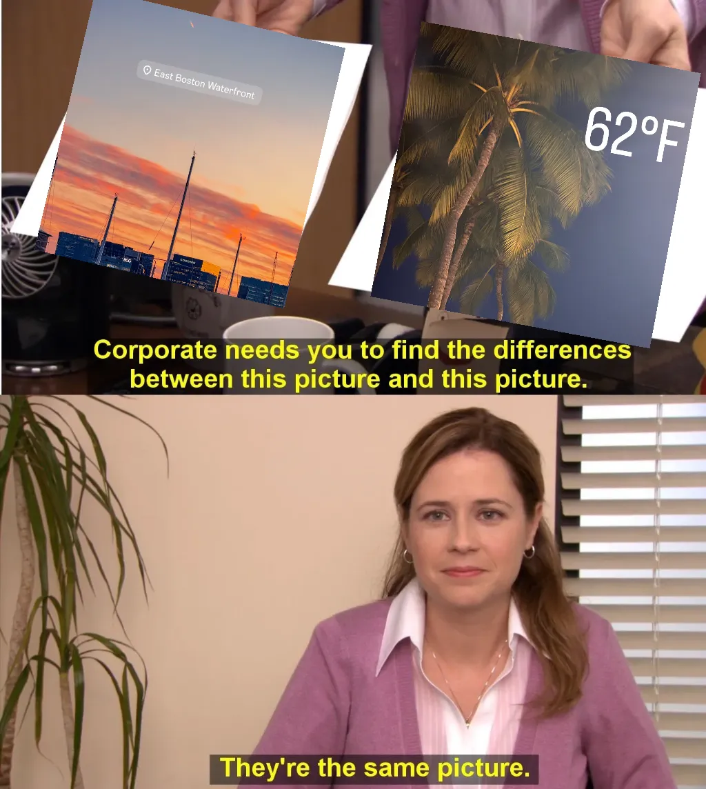 corporate wants you to find the difference