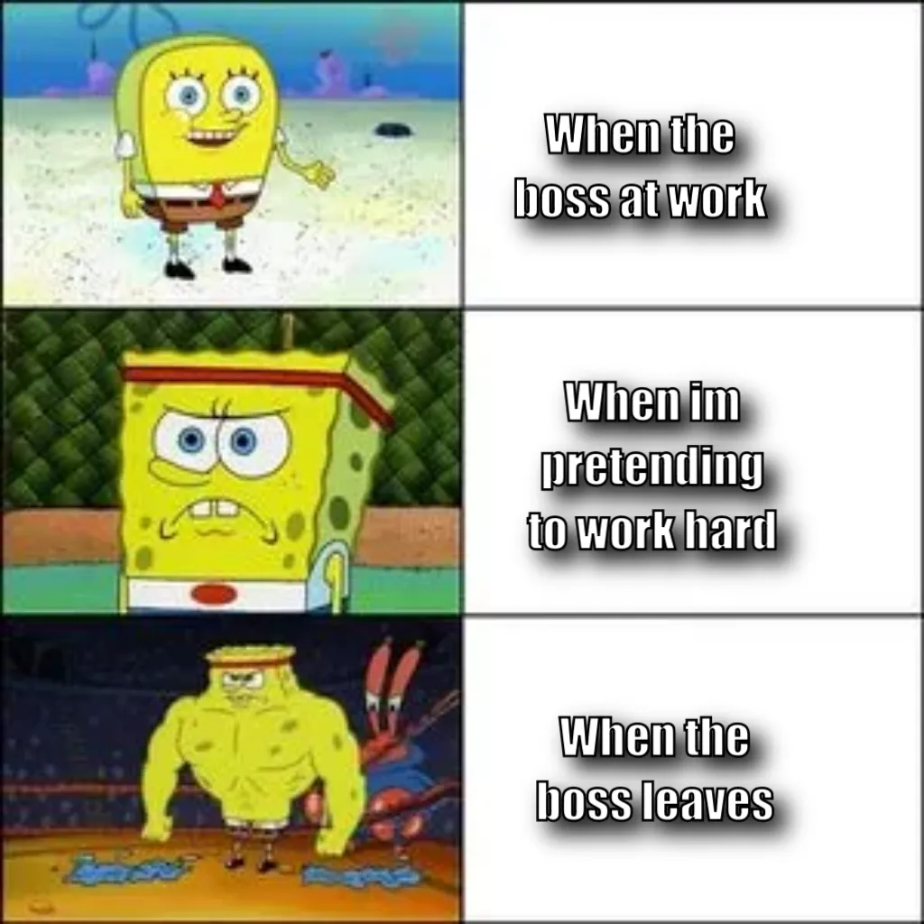 SpongeBob tough guy