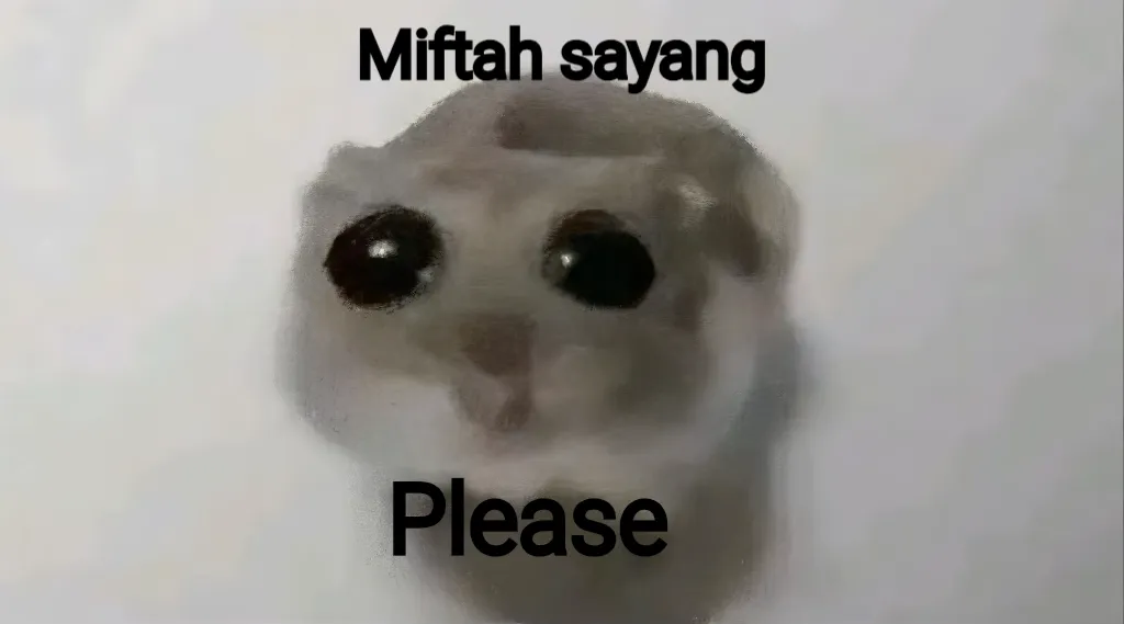 Sad Hamster / Hamster With Big Eyes / Crying Hamster