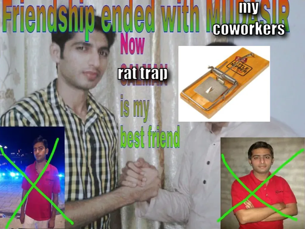 Friendship ended