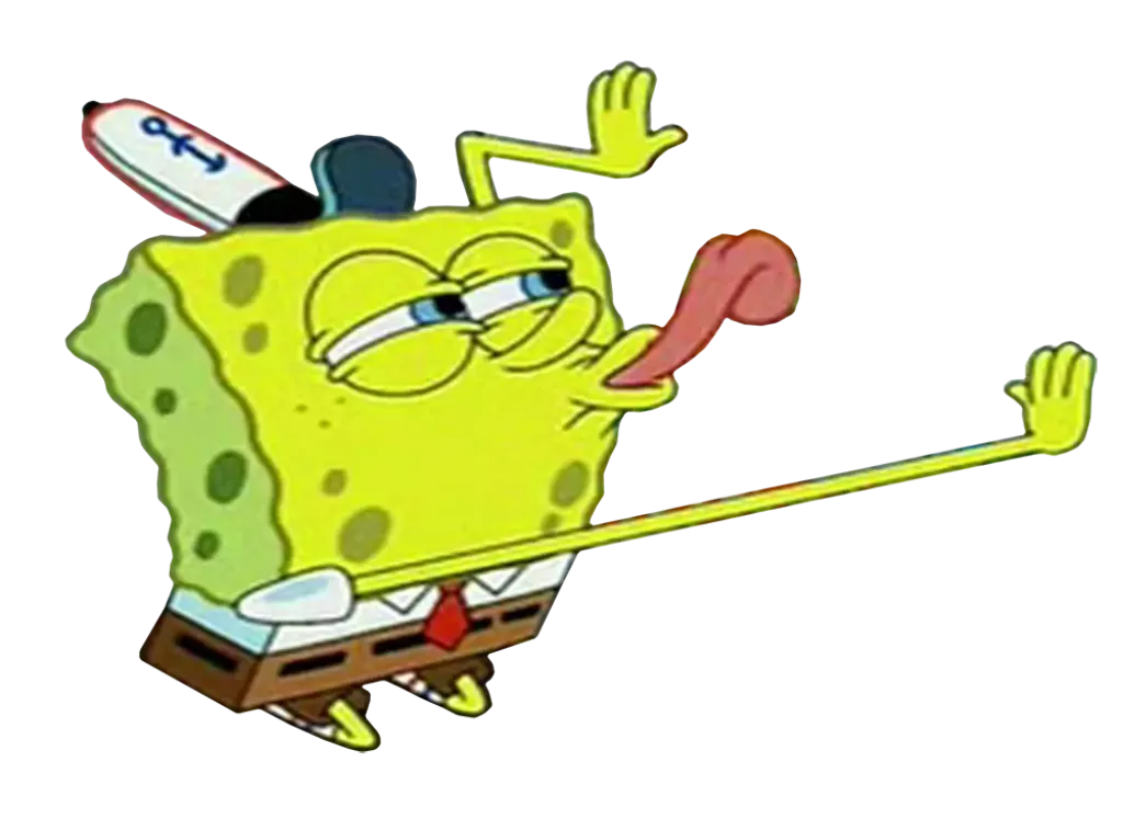 SpongeBob Lick
