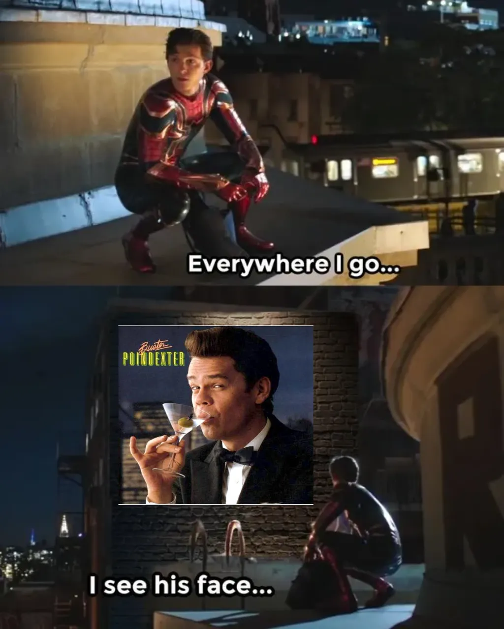 Everywhere I go I see his face