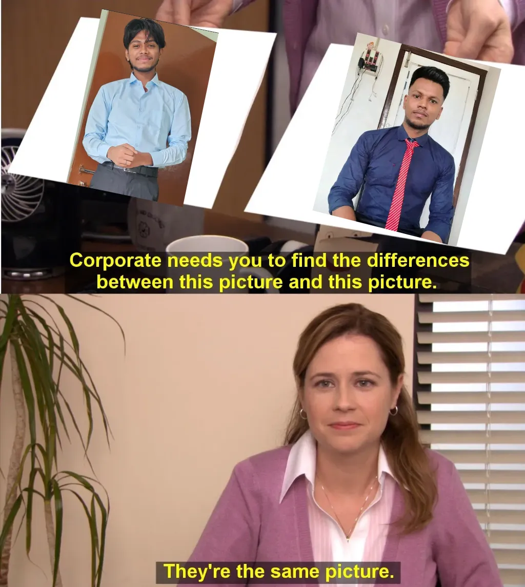 corporate wants you to find the difference
