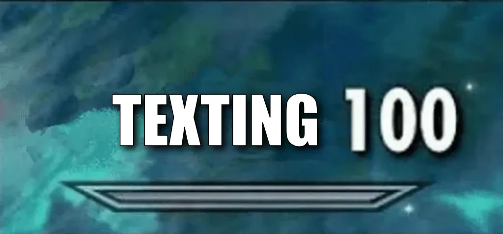 Skyrim skill meme