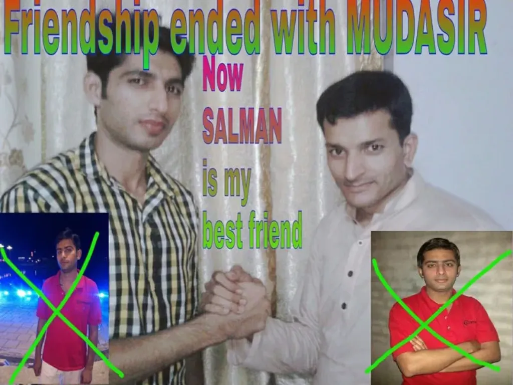 Friendship ended