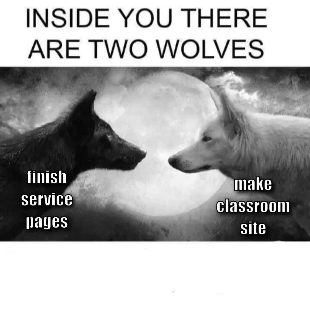 Inside you there are two wolves