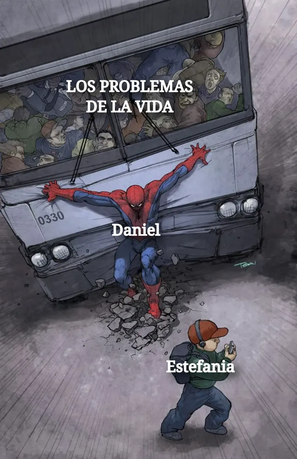 spider-man bus