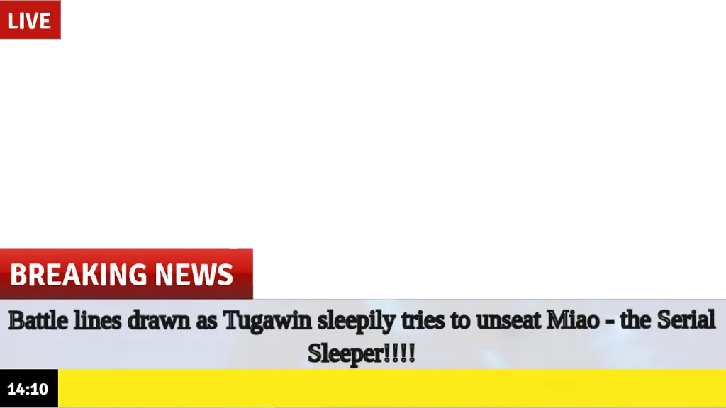 Breaking News template