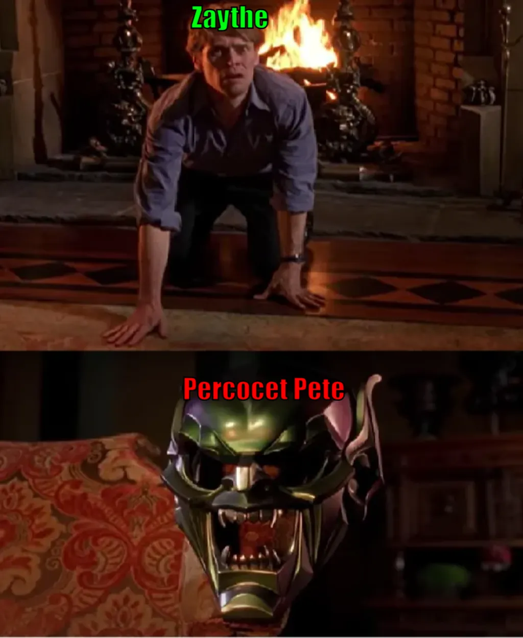 green goblin mask