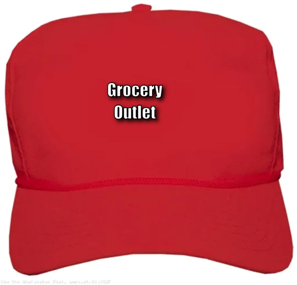 blank red MAGA hat