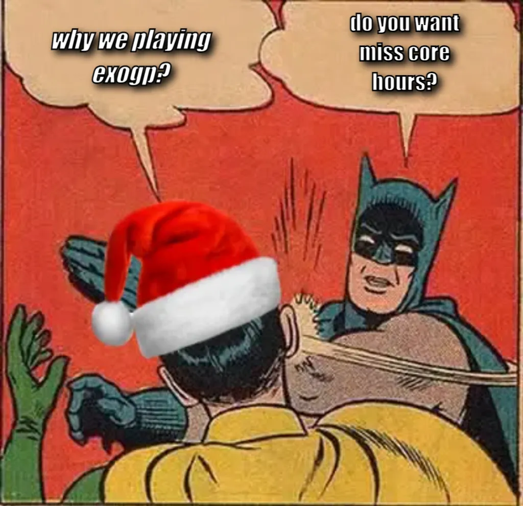 Batman Slapping Robin Christmas