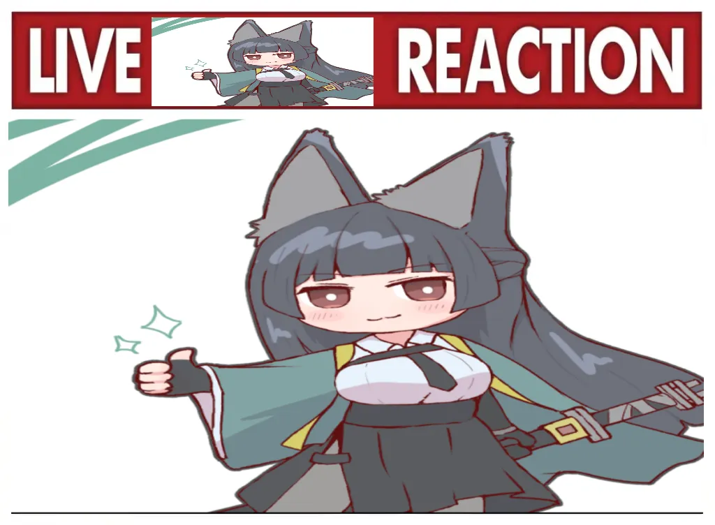 Live reaction