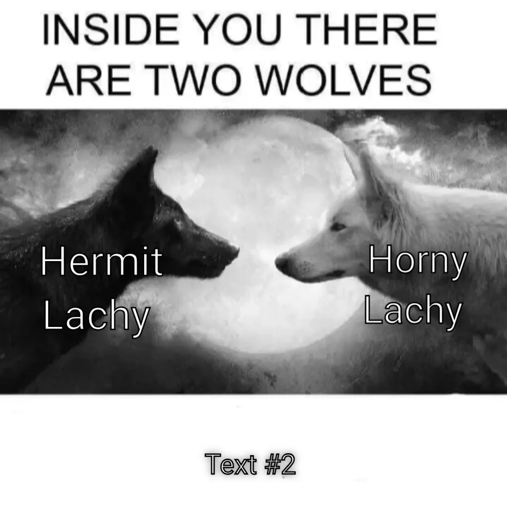 Inside you there are two wolves