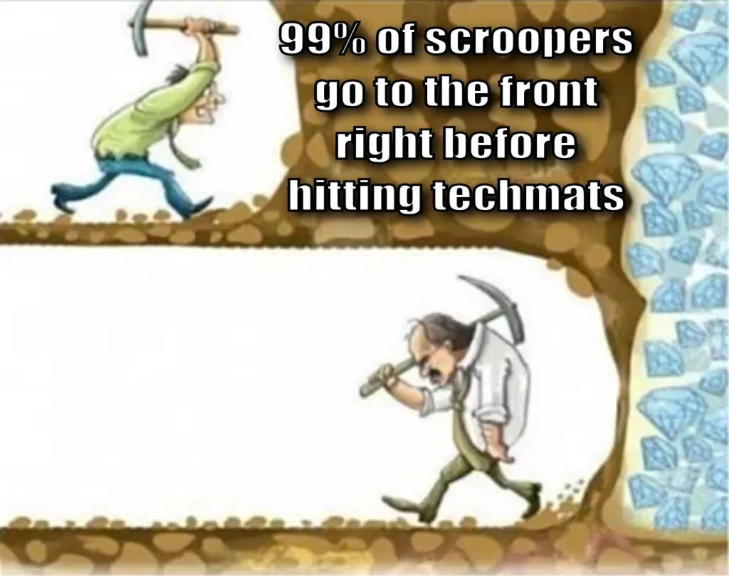 guy mining diamonds