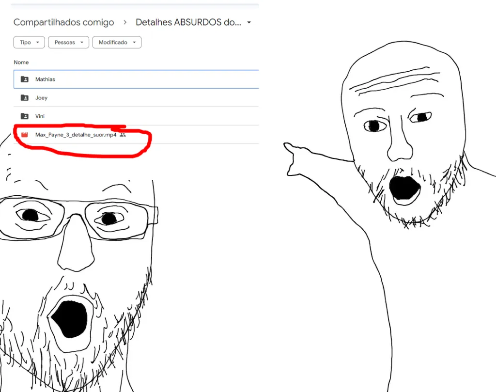 Wojak pointing