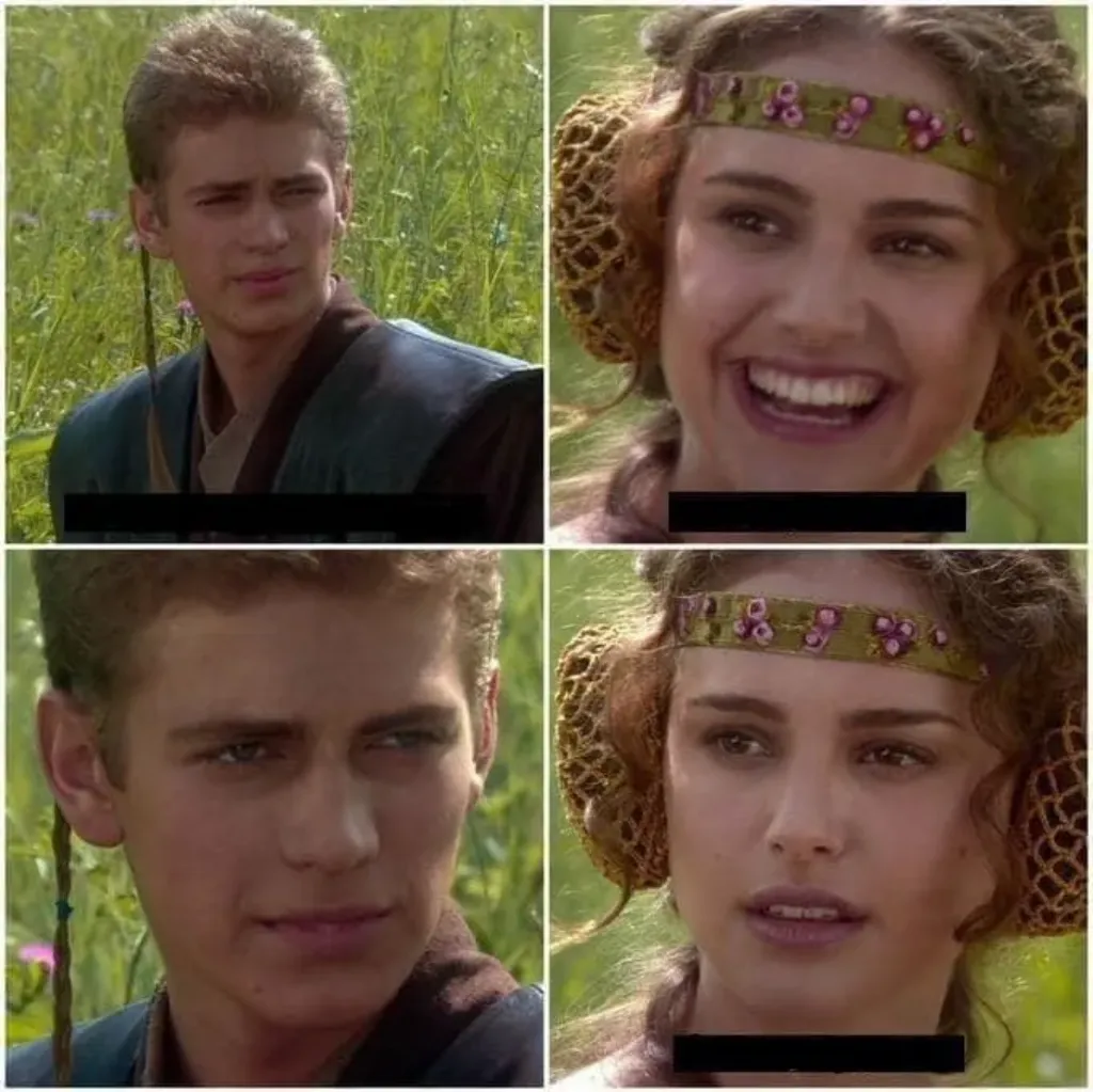 Anakin and Padme