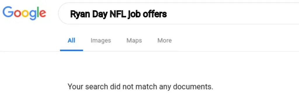 Google No Results