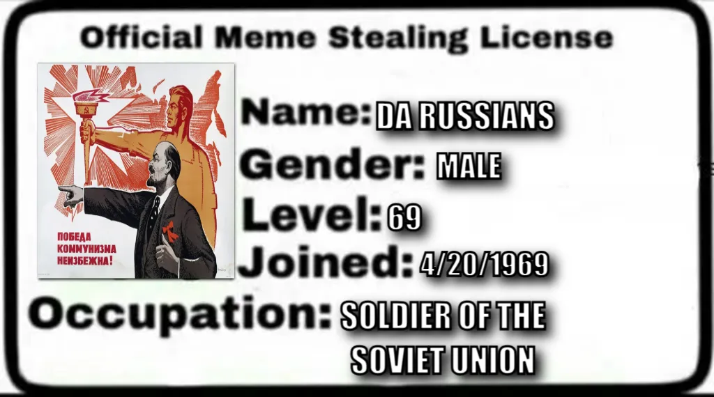 Meme Stealing License