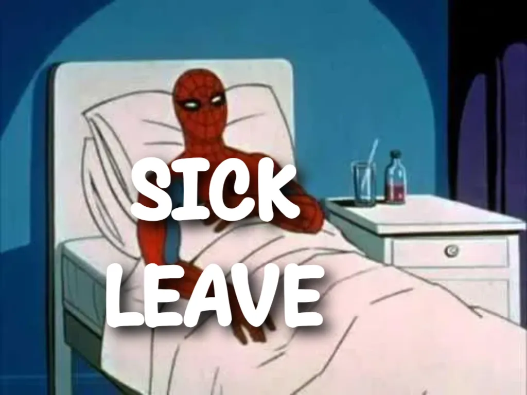 sick spider man