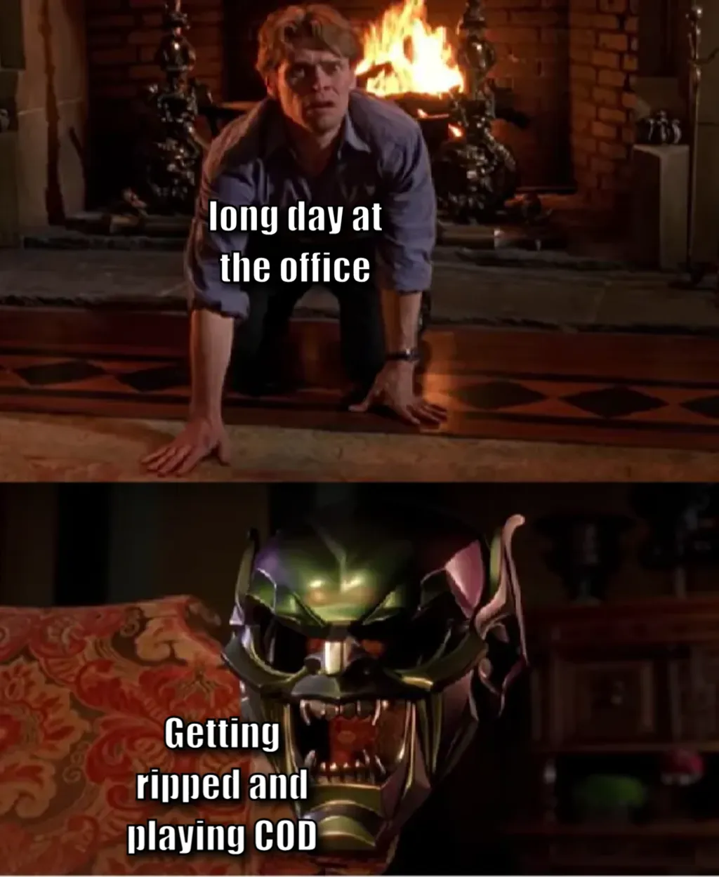 green goblin mask