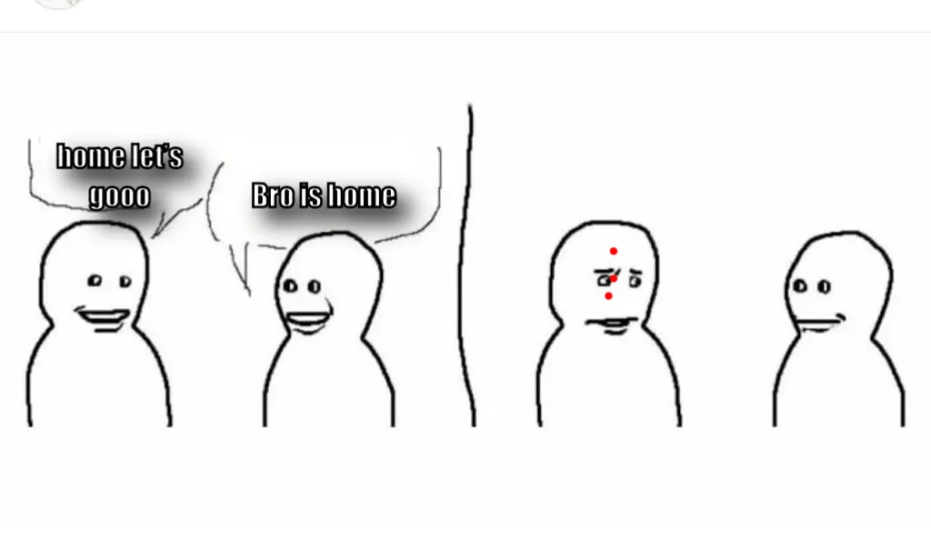 Bro visited his friend