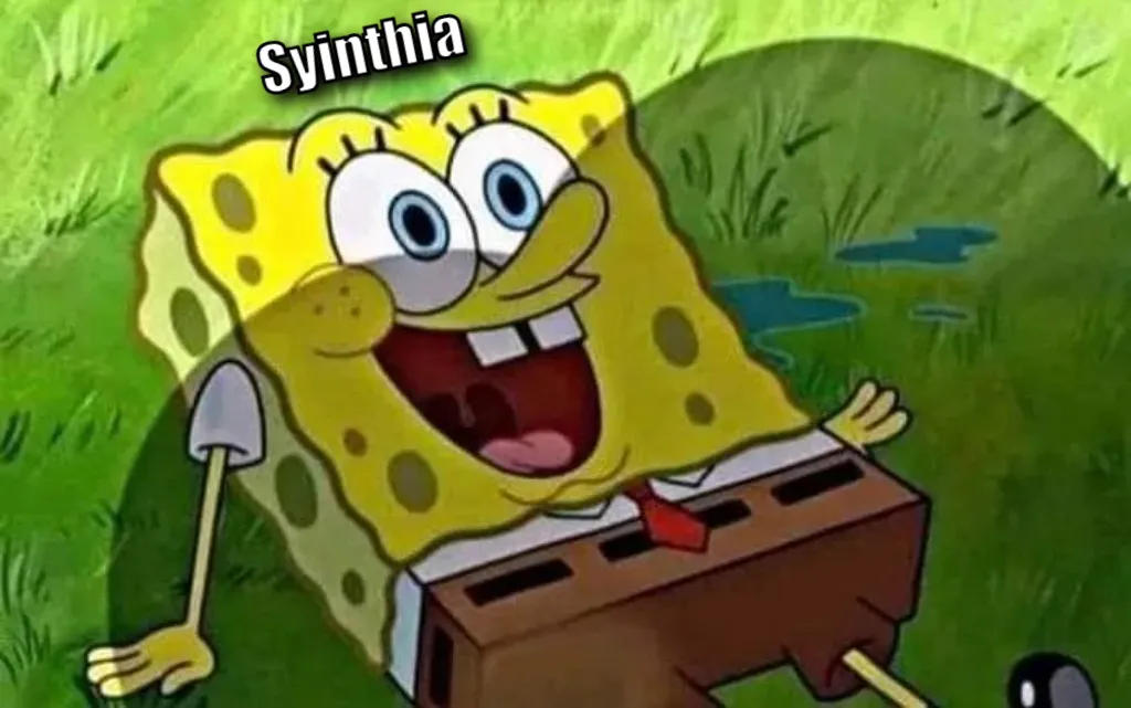 SpongeBob Face Sit