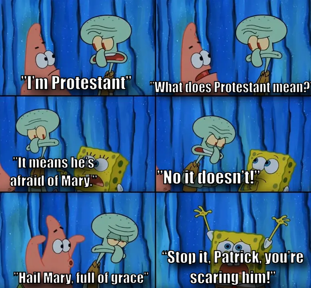 Spongebob Claustrophobic