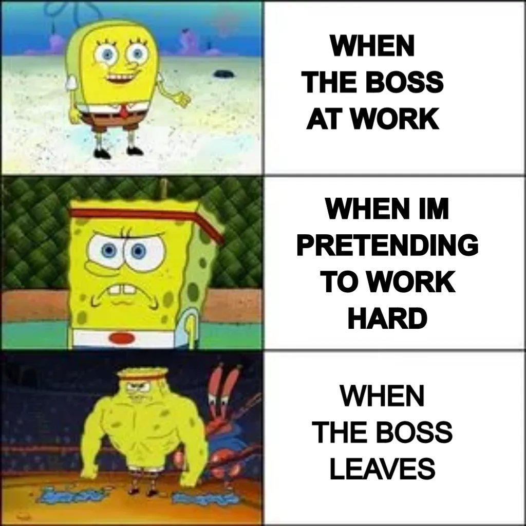 SpongeBob tough guy