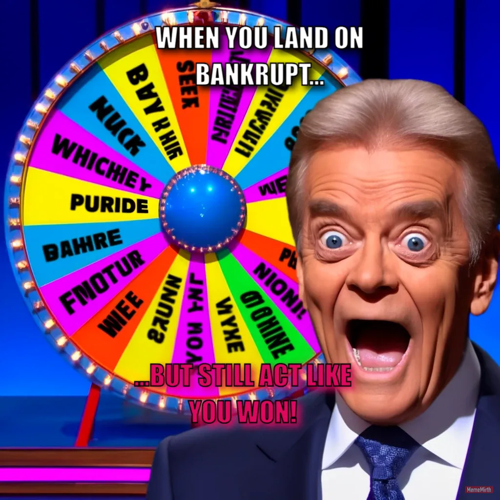 Pat Sajak with Wheel of Fortune