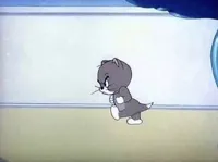 Angry cat tom and jerry