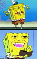 angry chinese spongebob