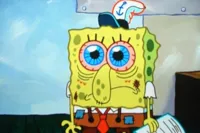 Anxious spongebob