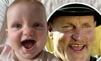 baby looks like woody harrelson