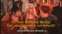 Becky birthday