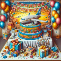 Birthday aircraft