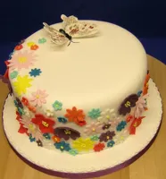 BIRTHDAY BUTTERFLY CAKE