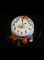 BIRTHDAY CLOCK CAKE