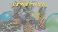 Birthday Pineapple