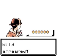 Blank Wild Pokemon Appears