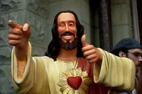 Buddy Christ Happy Birthday