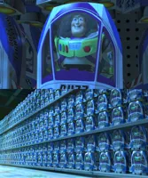 Buzz lightyear clones