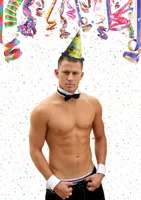 Channing Tatum as Magic Mike Stripper Large Birthday Poster