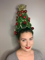 Christmas hair